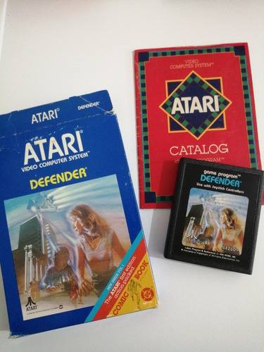 Atari2600 Juego Defender Con Caja