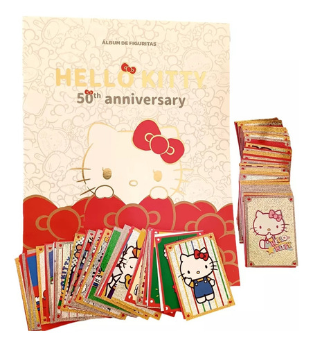 Album - Hello Kitty 50 Aniversario + 30 Figuritas A Pegar.