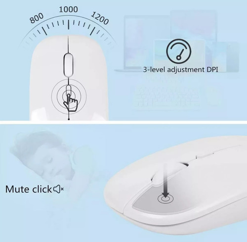 Juego De Teclado Y Mouse Portátiles En Español Negro