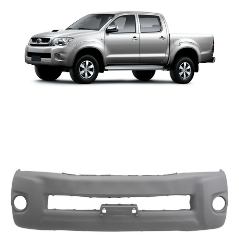 Parachoque Dianteiro Hilux Srv 2005 2006 2007 2008 Primer