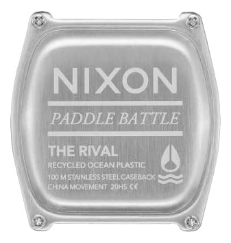 Reloj De Surf Para Mujer Nixon Rival Am Resistente Al Agua (