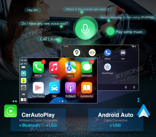Mercedes Benz Android Carplay Clase Clk C G Bluetooth Radio