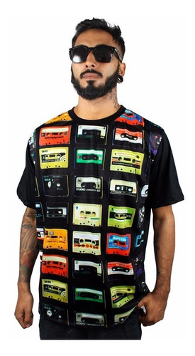 Camiseta Camisa Fita K7 Cassete Swag Hip Hop