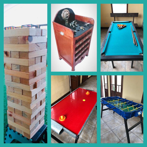 Alquiler De Metegol /tejo Jenga Sin Cargo $50 Mil