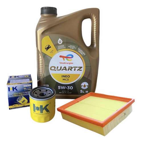 Kit Mantención Mg 5 1.5 2016 Al 2020 Aceite Motor Filtros