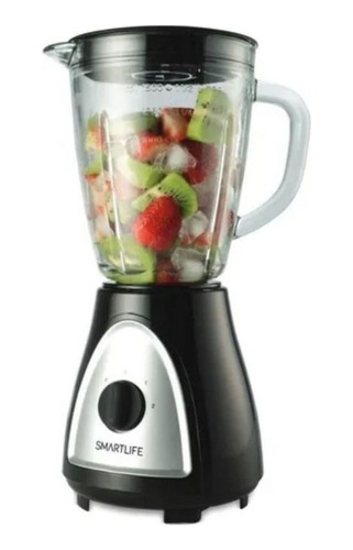 Licuadora Smartlife Sl-bl1008 1.5l Negra Con Jarra De Vidrio