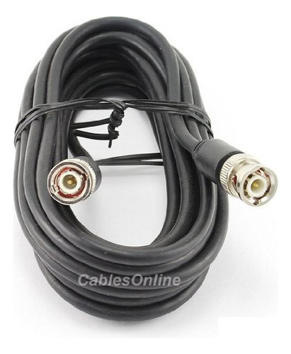 Cableonline Ft Cable Coaxial Conector Bnc Negro