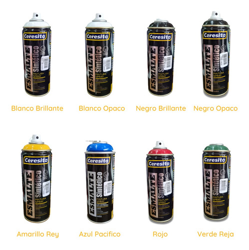 Pack 6 Spray A Elección Esm. Sint. Sec. Rápido 440c.c
