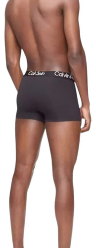 Boxer Trunk Calvin Klein Ultra-soft Negro 3 Pack Para Hombre