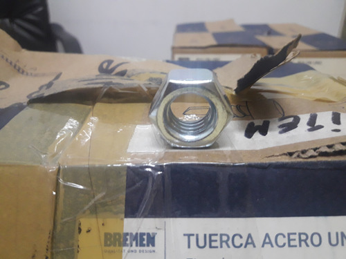 Tuerca Acero Unc 9/16 W Hexag