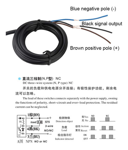 Impresora 3d Sonda Inductiva Diy Pl-08n2 Sensor De Proximida