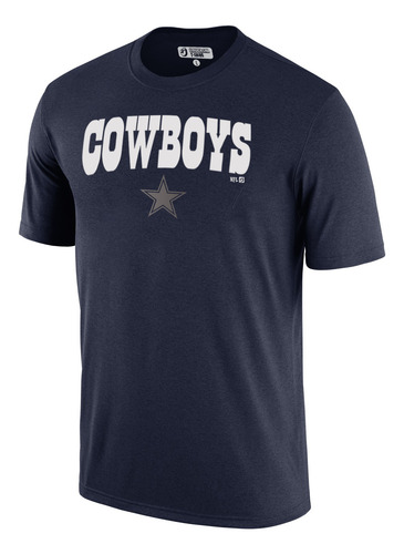 Playera Camiseta Nfl Universal Tshirt Cowboys Hombre Adulto