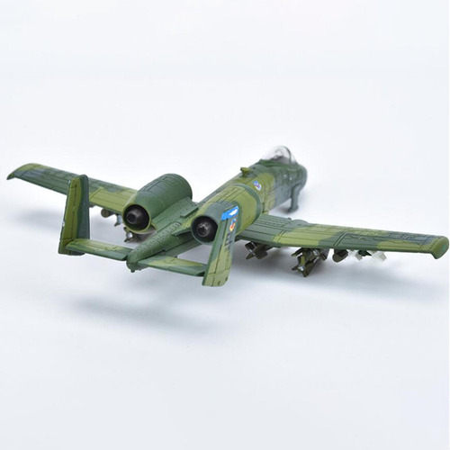 Avión De Juguete Modelo De Metal A10 1/144 Con Base De