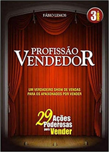 Profissao Vendedor, De Lemos,fabio. Editora Rcr Cursos E Treinamentos Ltda-me, Capa Mole Em Português