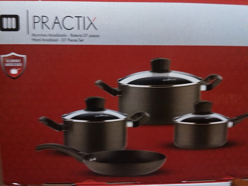 Juego De Ollas Magefesa Practix 7 Piezas Nuevo