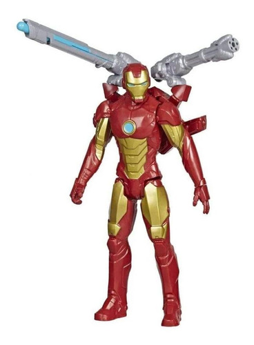 Brinquedo Boneco Marvel Homem De Ferro Lançador Hasbro E7380