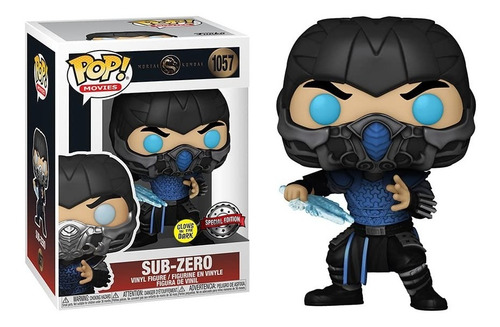 Funko Pop Sub Zero Mortal Kombat Special Edition Glow In T D