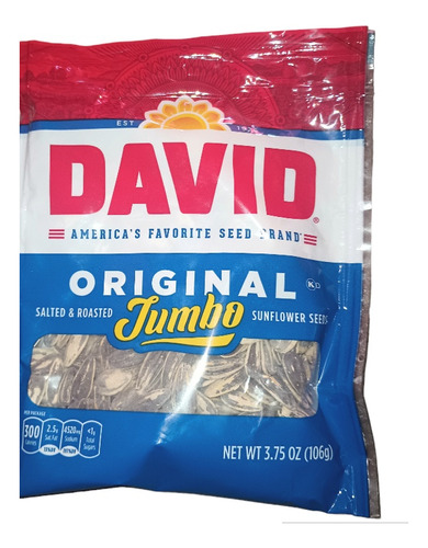 Semilla De David Original Jumbo Importada 106 Gr