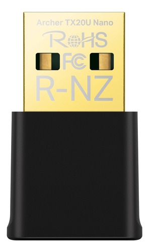 Placa De Rede Sem Fio Usb Archer Tx20u Nano Ax1800 Tp-link