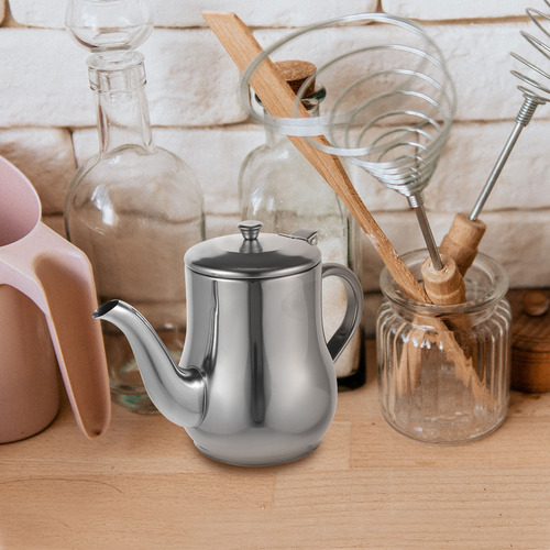 Dispensador De Aceite De Cocina, Olla De Aceite De Acero Ino