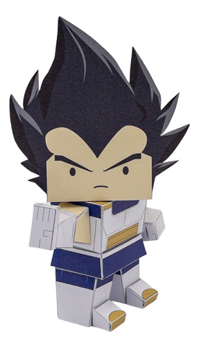 Figura De Papercraft Armable - Vegeta - Dragon Ball