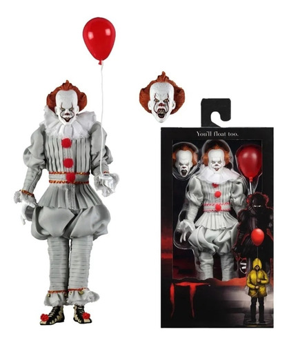 It 2017 Pennywise 8-inch Clothed Action Figure (neca)
