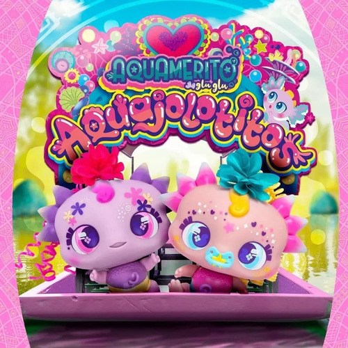 Distroller Aquajolotito Aquamby Ajolote Lila Aquamerito
