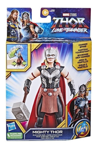 Marvel Thor: Love And Thunder Mighty Thor Figura Hasbro