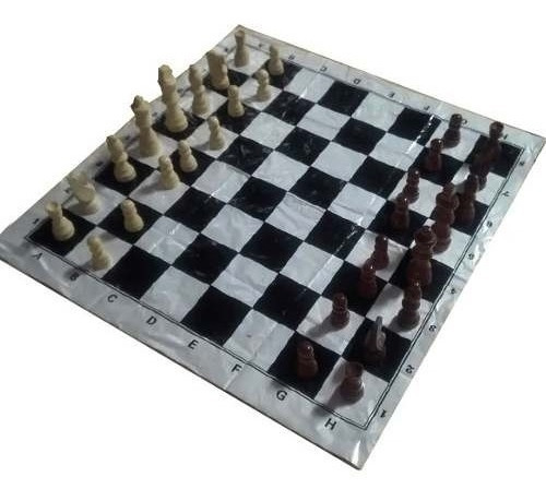 Ajedrez Juego Mesa Fichas Madera 3105 Chess Brightness