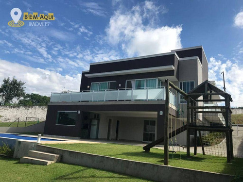 Imagem 1 de 30 de Casa Com 3 Dormitórios À Venda, 300 M² Por R$ 1.800.000,00 - Condomínio Campos De Santo Antônio - Itu/sp - Ca0013