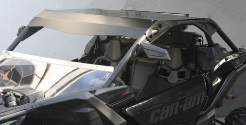 Imagen 2 de 5 de Parabrisas Medio Policarbonato 1/4 Canam X3