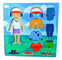 Comprar Juego Encastre Infantil Vestimenta Ropa Nena Nene Niños