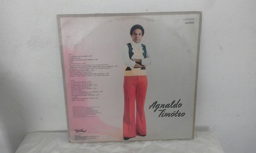 Lp Vinil Agnaldo Timóteo Galeria Do Amor.