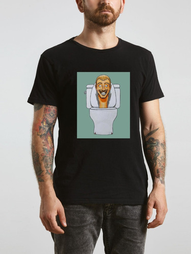 Playera Unisex Skibidi Toilet Estampado