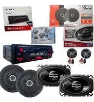 Comprar Estereo Sony + 2 Bocinas 4 X6  +2 Bocinas 5.25  + Tweeter 