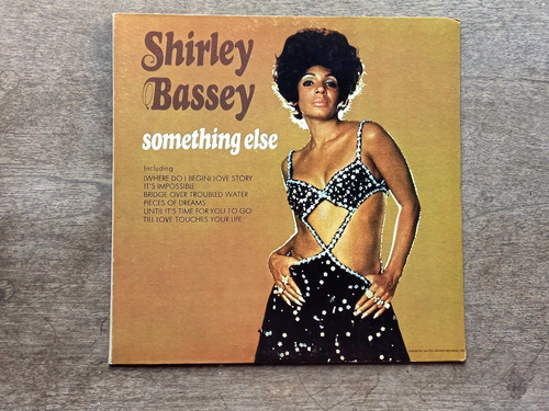 Disco Lp Shirley Bassey - Something Else (1970) Usa R5