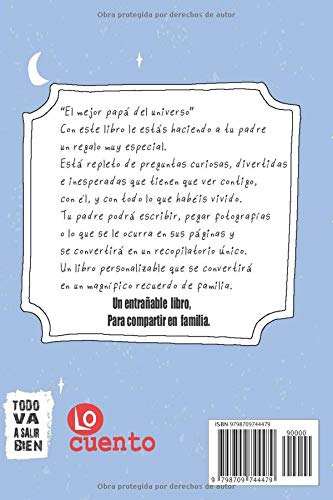 El Mejor Papa Del Universo: Cuento Locuento Personalizable P