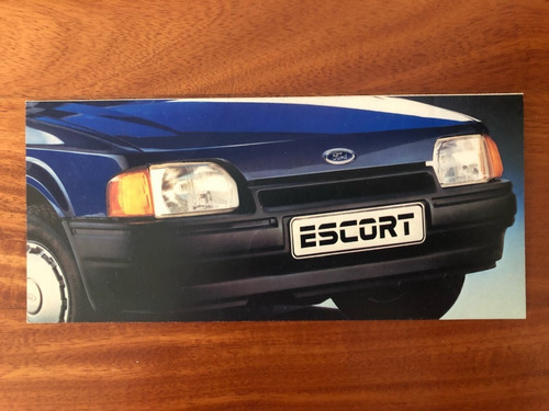 Folleto De Agencia Original De Ford Escort Gl En Olivos Zwt