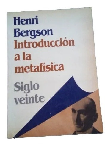 Introduccion A La Metafisica Henri Bergson B12