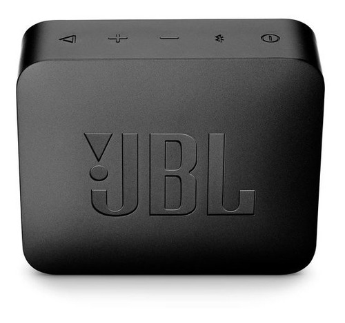 Imagen 4 de 5 de Parlante JBL Go 2 portátil con bluetooth waterproof midnight black