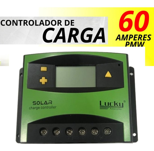 Controlador Solar Lucky 60a Pwm Off Grid Arduino