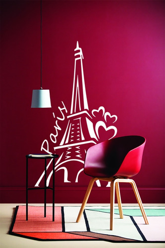 Vinilo Decorativo Torre Eiffel Paris