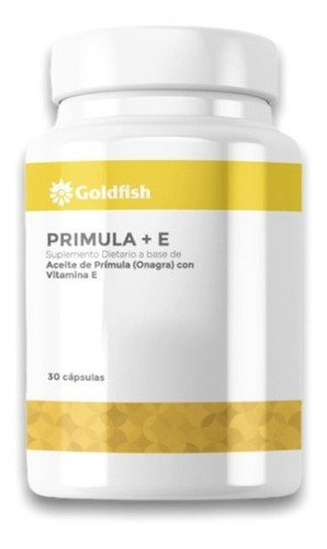 Aceite De Primula + Vitamina E - Goldfish X 30 Caps.