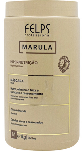 Marula Felps Profissional Máscara de Hipernutrição 1Kg