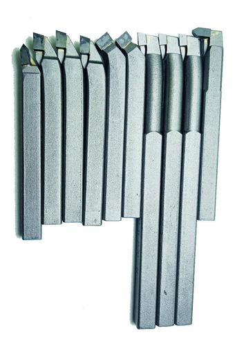 Ferramentas De Corte  Mini Torno Kit 10 Pçs 10mm X 10mm