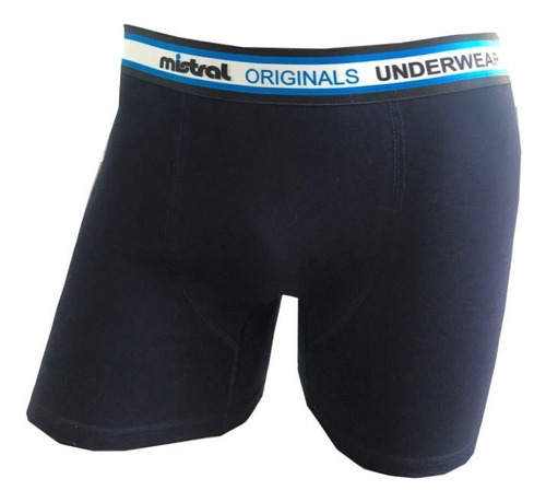 Boxer De Algodon Con Lycra Liso Solid | Mistral (19830)