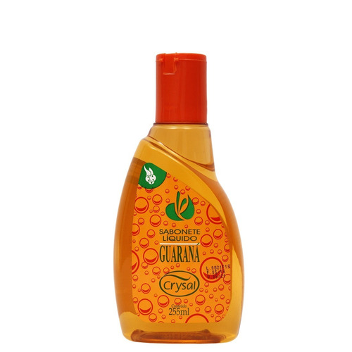 Sabonete Liquido 255 Ml Para Mãos E Banho Guaraná Crysal