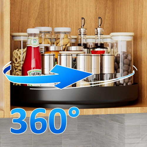 Organizador De Tocadiscos Ovicar Lazy Susan - Rack De Especi