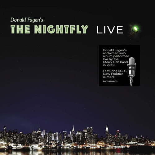 Donald Fagenthe Nightfly Live Cd Importado Nuevo Original