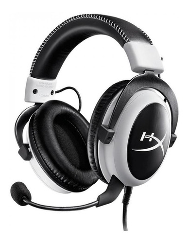 Headset over-ear gamer HyperX Cloud KHX-H3CL branco